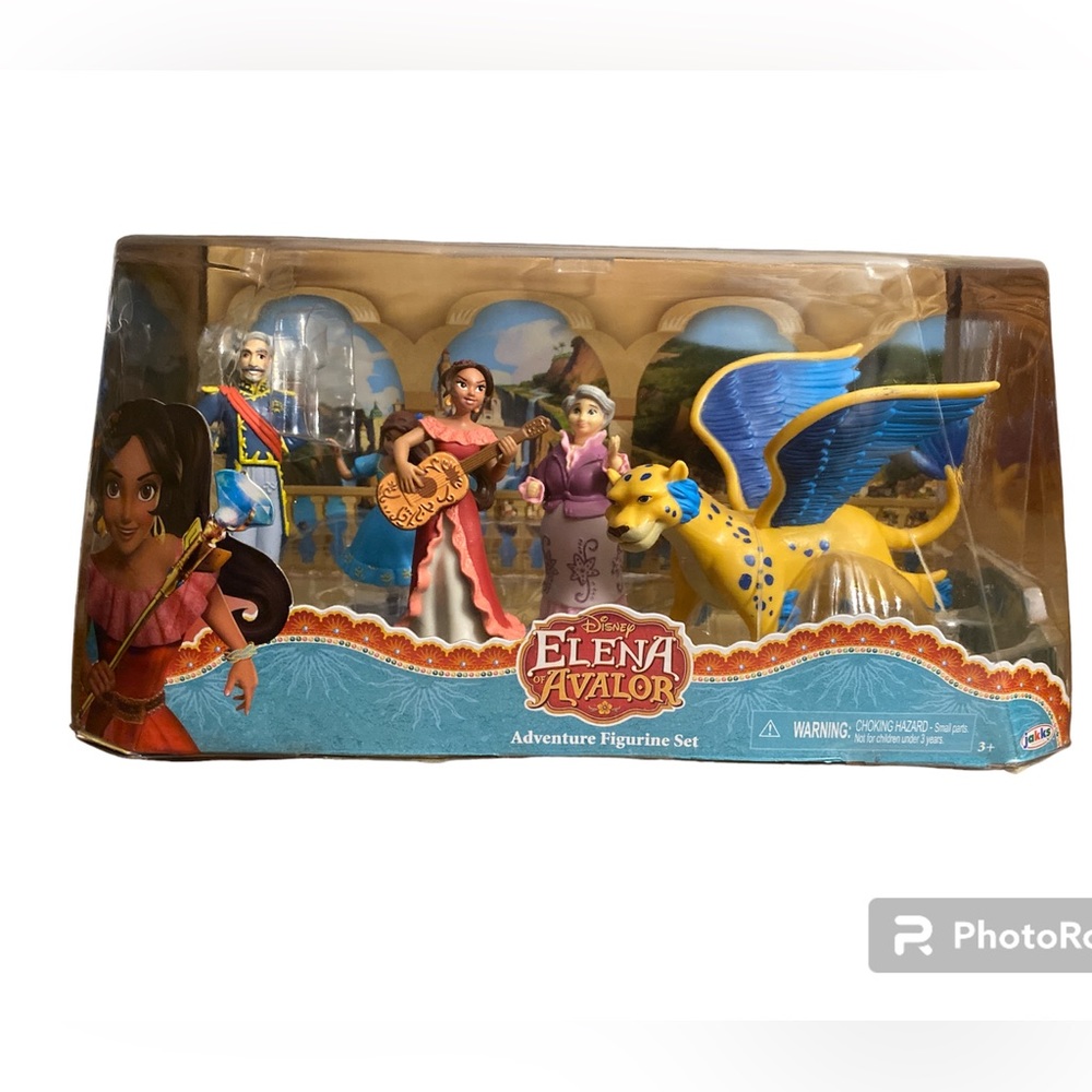 Disney Elena Avalon Adventure Figurine Playset Sealed